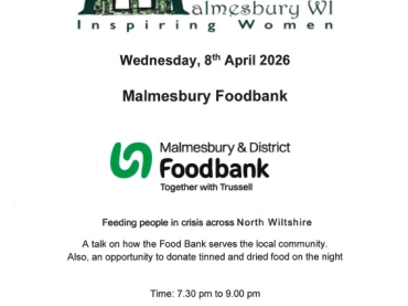 Malmesbury WI April Meeting